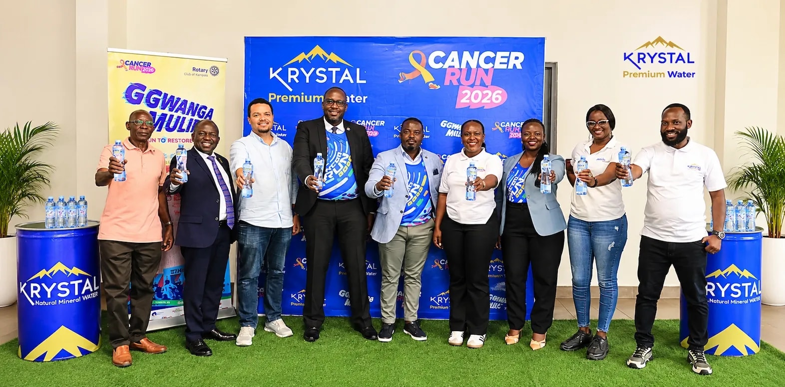 Krystal Water Unveils Special Edition Label in Support of the 2026 Rotary Cancer Run